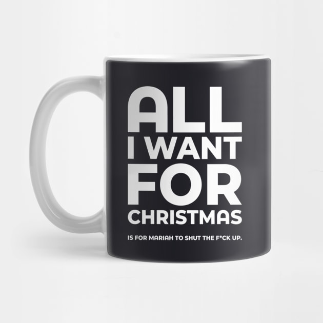 All I Want For Christmas Light Funny Festive by Butter Creative